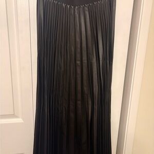 Time and Tru Black A-Line Skirt